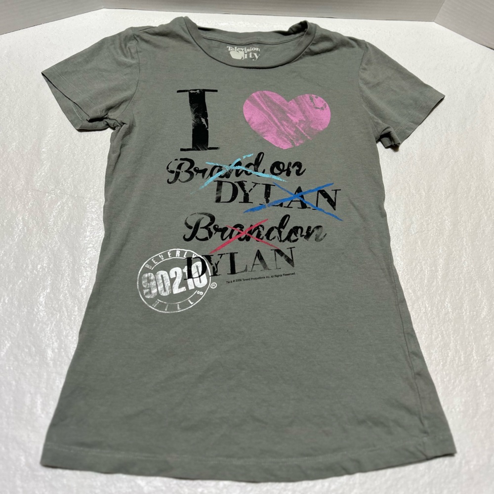 Tv Show 90210 Tee in Gray